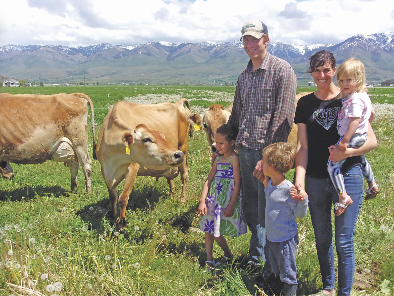 Kezerians enjoy working together on farm